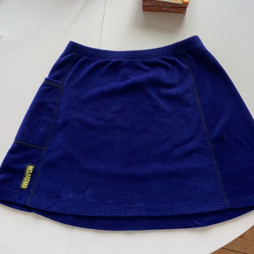 Purple Melanzana Fleece Skirt small